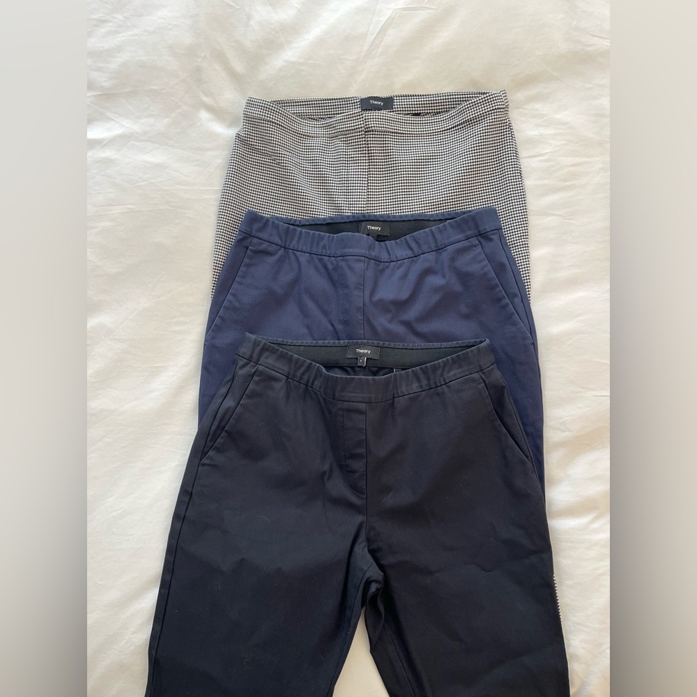 3 Pairs of Theory pants